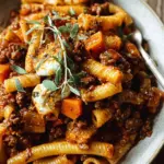 Pumpkin Beef Bolognese