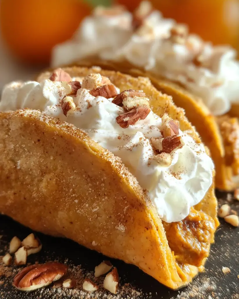 Pumpkin Pie Tacos