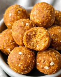 Pumpkin Protein Balls