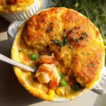 Seafood Pot Pie (with Cheddar Bay Crust)