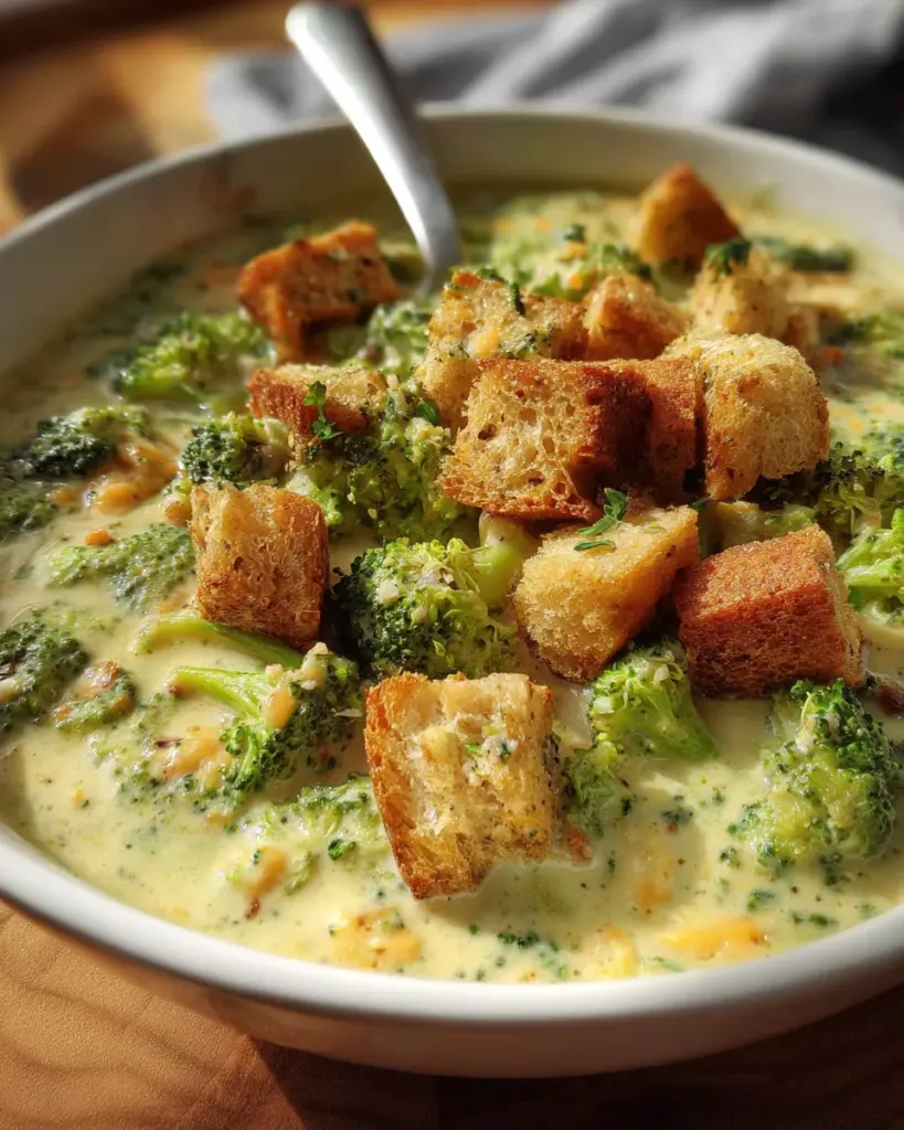 Smoked Gouda Broccoli Soup