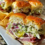 Chopped Italian Sliders