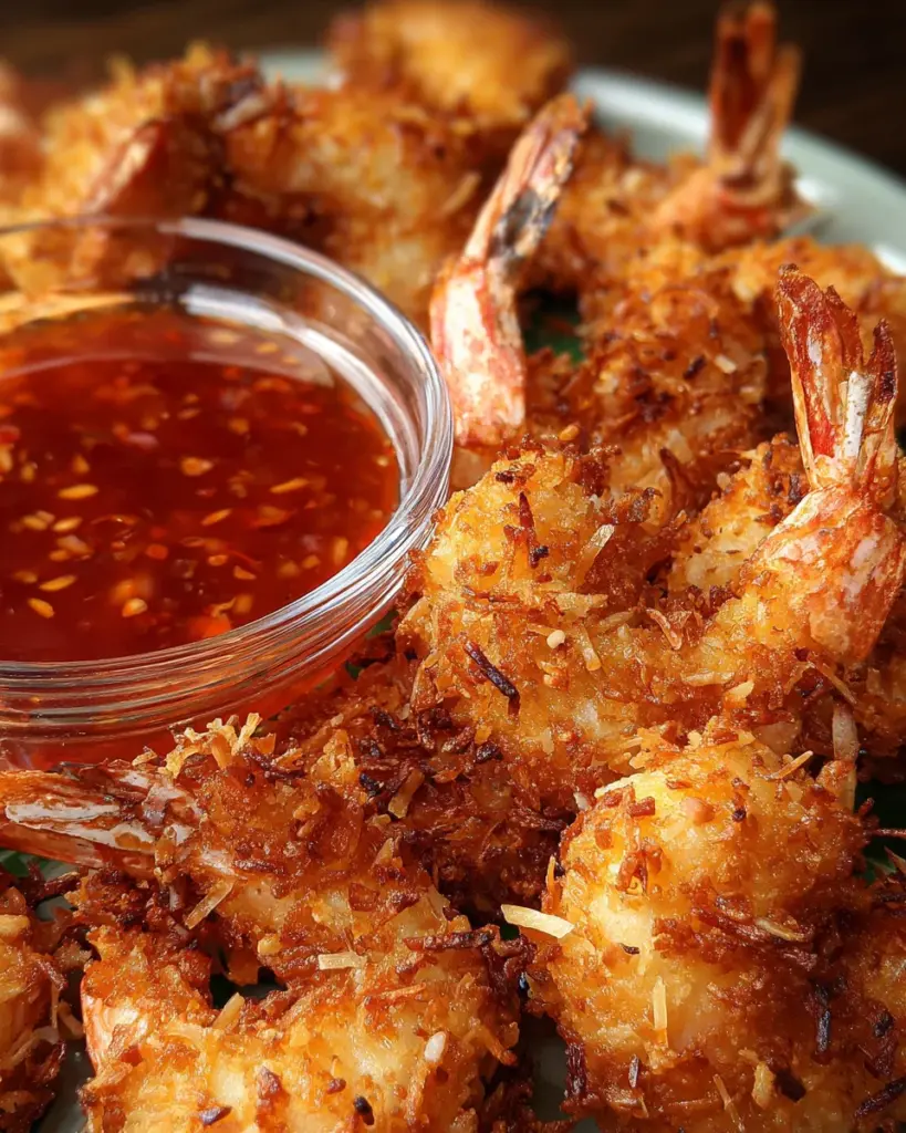 Coconut Shrimp with Sweet Chili Sauce