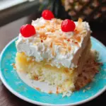 Easy Hawaiian Pineapple Coconut Poke Cake