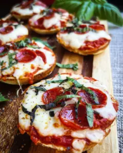 English Muffin Pizzas