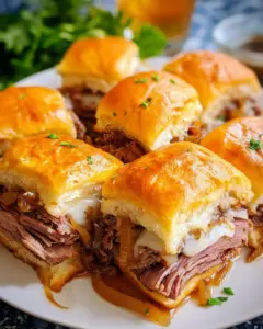 French Dip Sliders