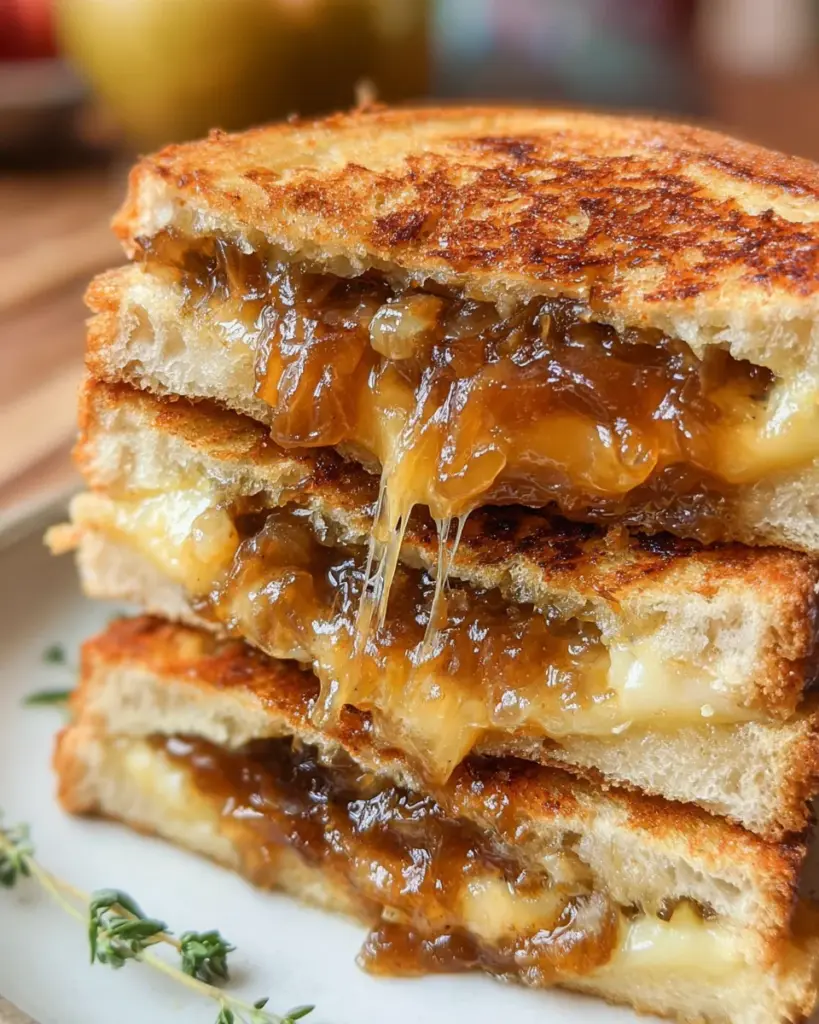 French Onion Grilled Cheese