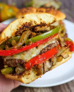 Grilled Philly Burgers
