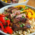 Grilled Steak Burrito Bowls