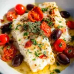 Lemon Butter Baked Cod