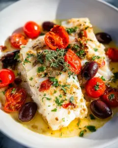 Lemon Butter Baked Cod