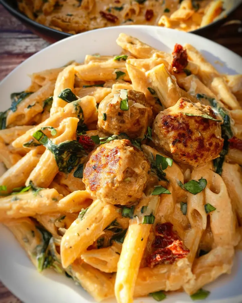 Marry Me Chicken Meatballs