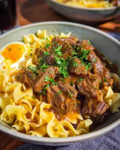 Old Fashioned Beef & Noodles