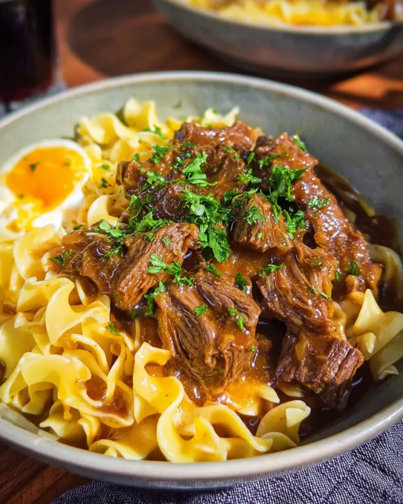 Old Fashioned Beef & Noodles