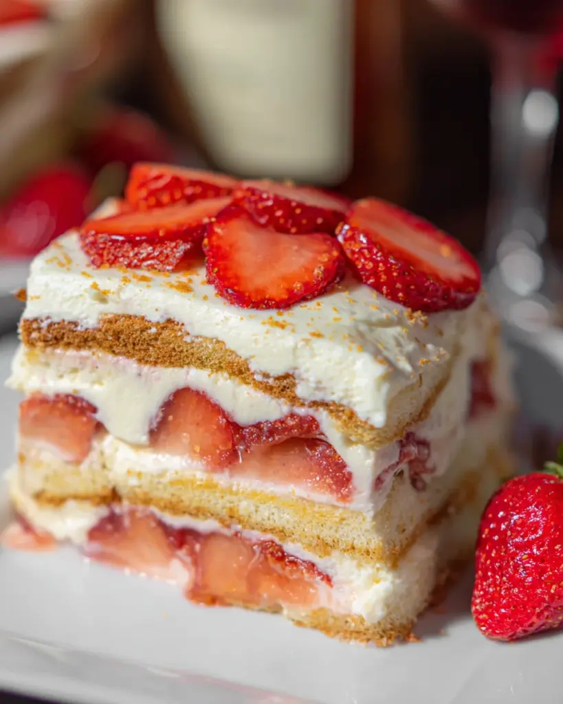 Strawberry Tiramisu
