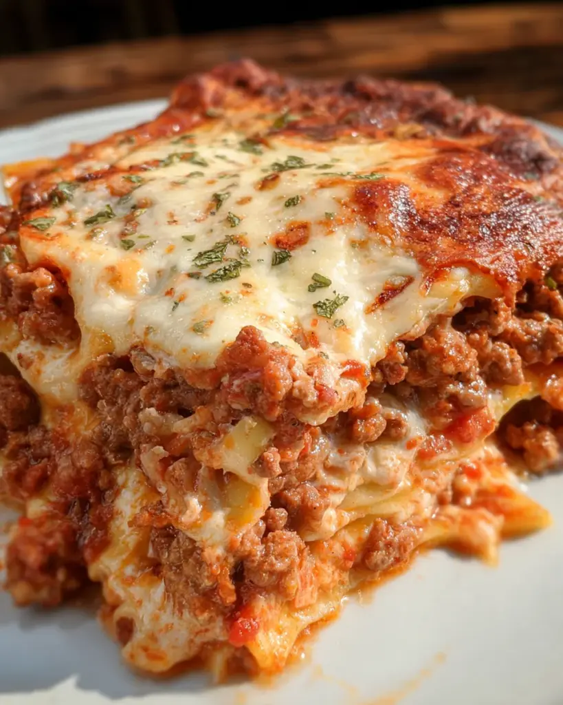 Ultimate Meat Lasagna