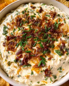 Caramelized Onion Chip Dip