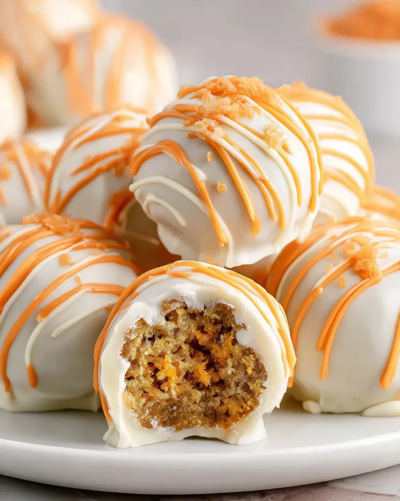 Carrot Cake Cheesecake Bites