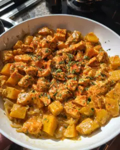 Creamy Cajun Chicken & Potatoes