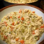 Creamy Chicken Pot Pie Orzo