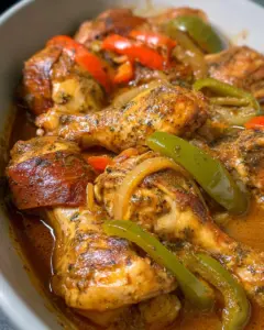 Crockpot Smothered Chicken Legs