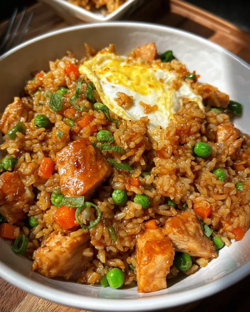 Easy Teriyaki Chicken Fried Rice