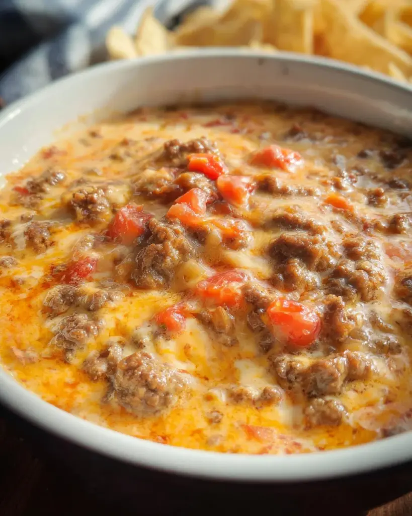 Hamburger Dip Recipe