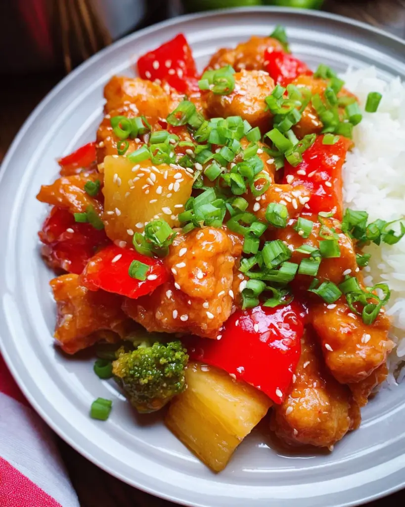Instant Pot Sweet and Sour Chicken