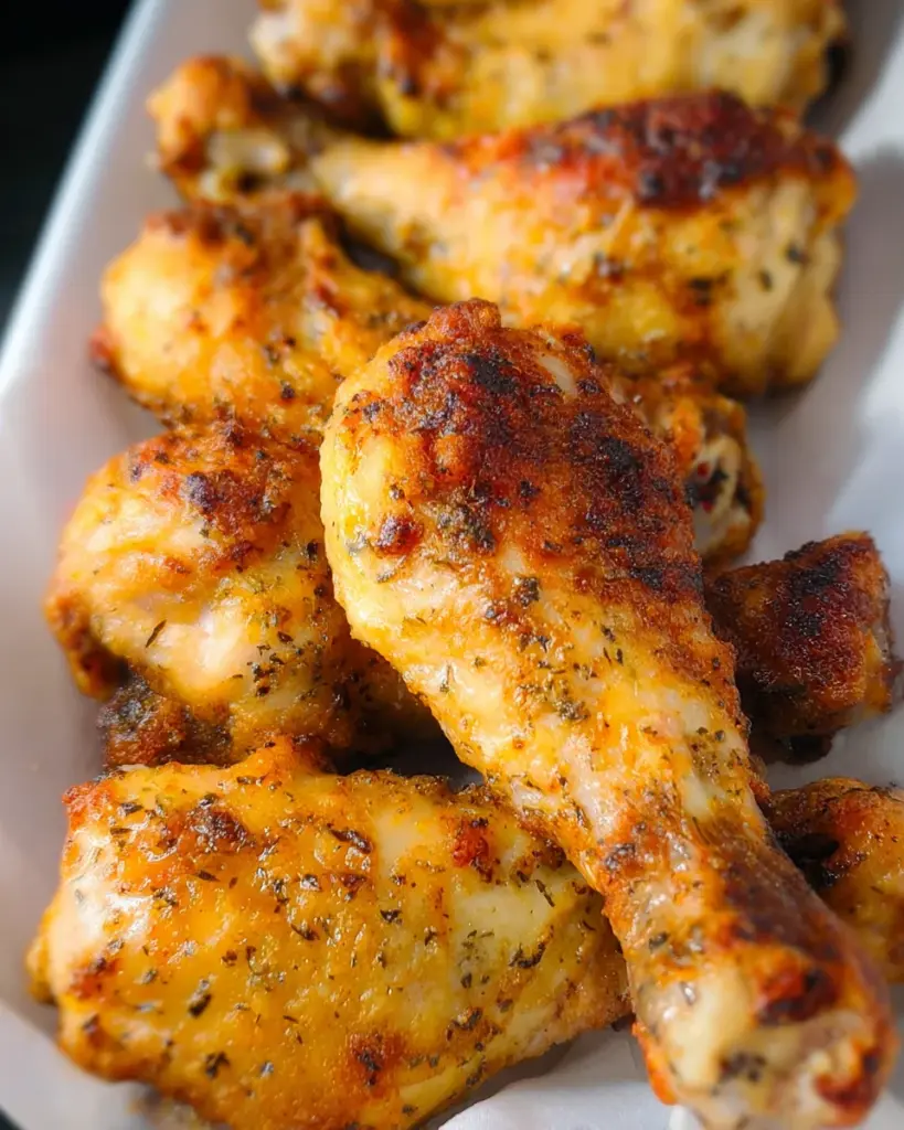 Juicy Chicken Drumsticks in the Oven