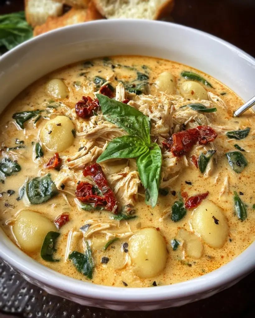 Marry Me Chicken and Gnocchi Soup