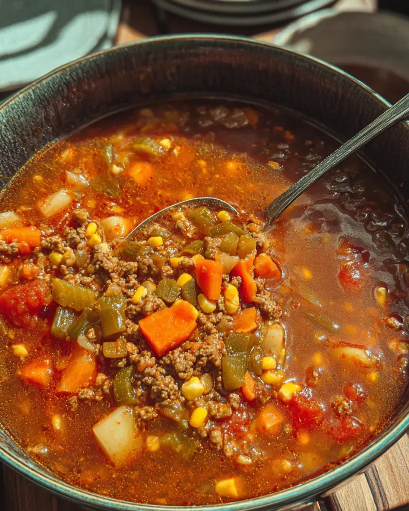Old Fashioned Vegetable Beef Soup