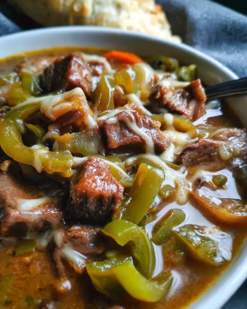 Philly Cheesesteak Stew
