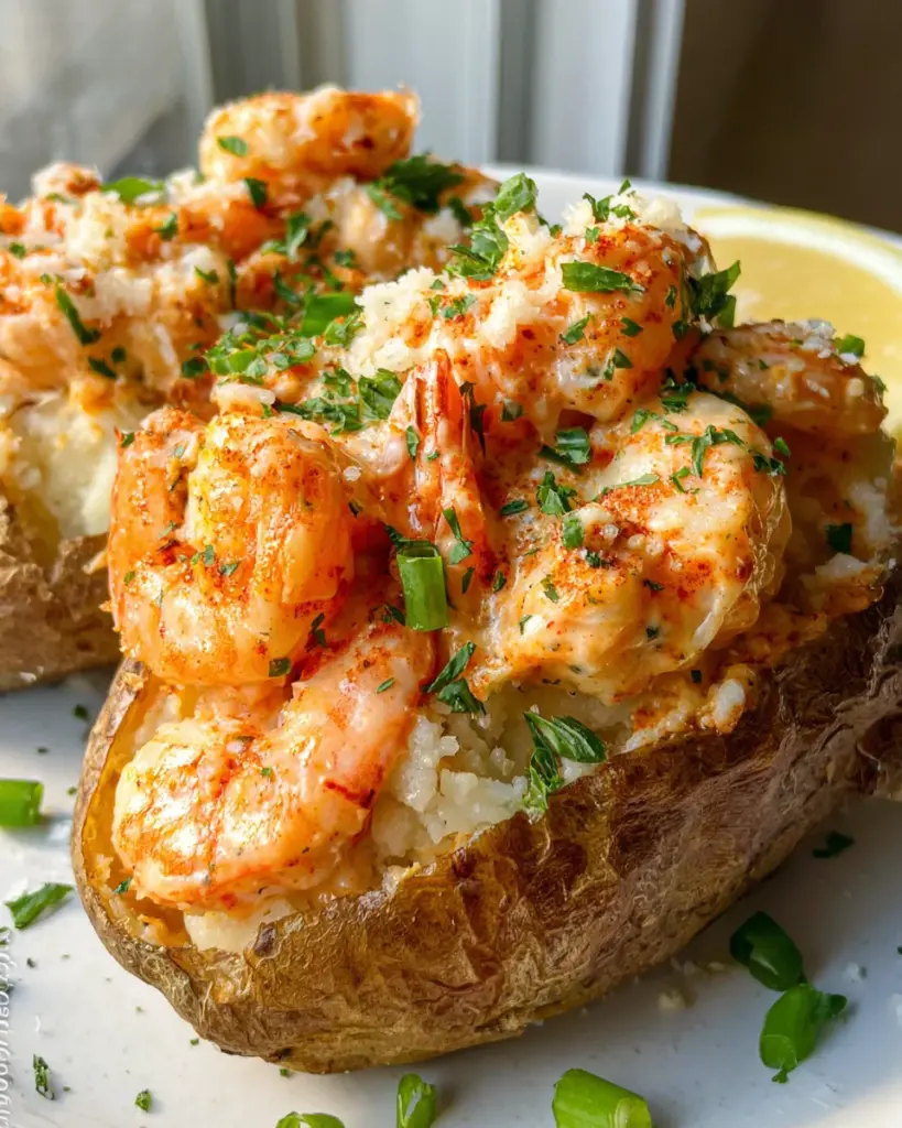 Shrimp Baked Potato