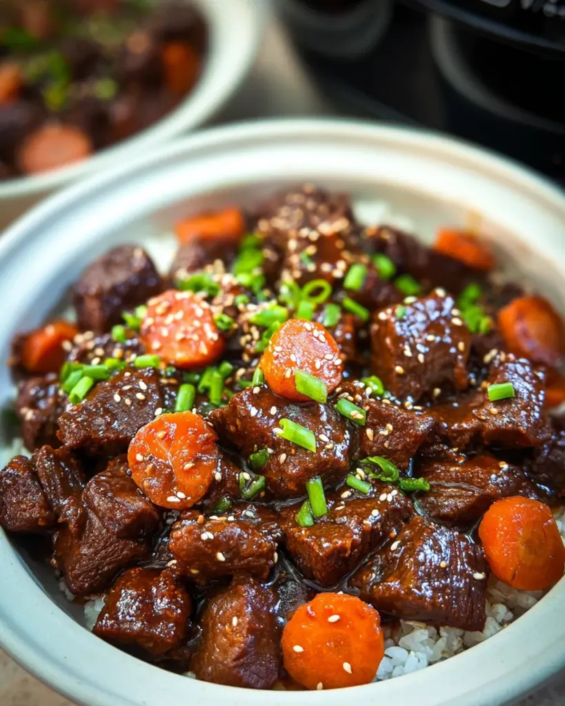 Slow Cooker Beef Teriyaki