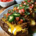 Taco Stuffed Baked Potatoes