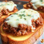 Texas Toast Sloppy Joes