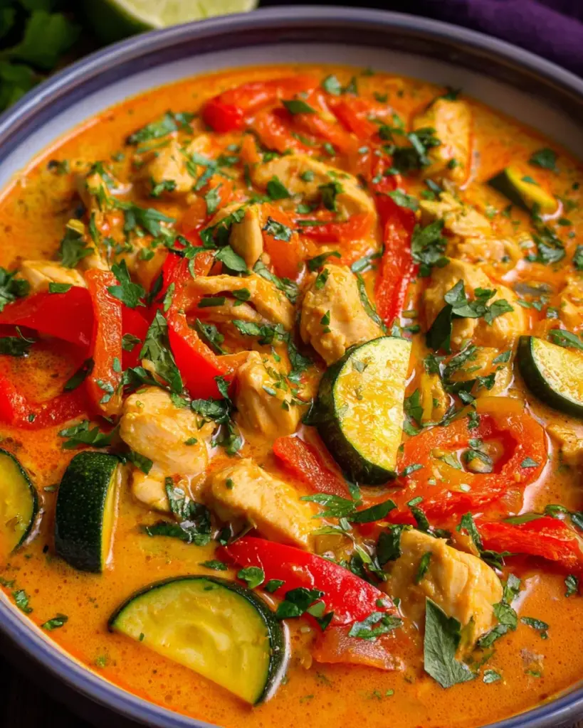 Thai Red Curry Chicken