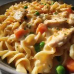 Creamy Chicken Pot Pie Pasta: A Cozy Family Favorite