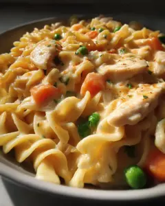 Creamy Chicken Pot Pie Pasta: A Cozy Family Favorite
