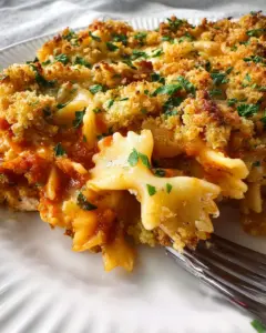 Dump-and-Bake Chicken Parmesan Casserole