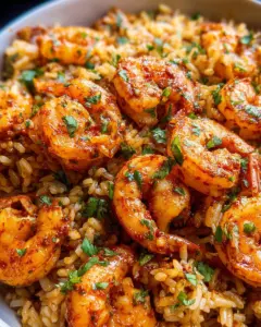 Easy Cajun Shrimp & Rice