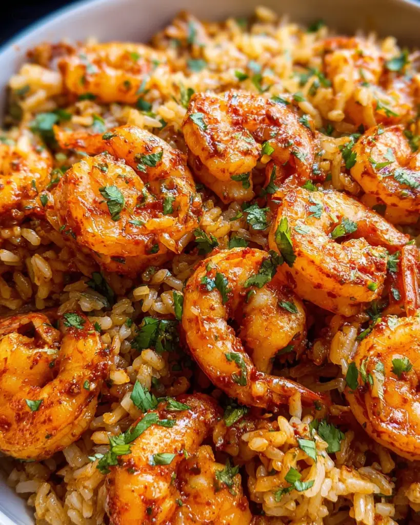 Easy Cajun Shrimp & Rice