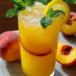 Refreshing Peach Lemonade