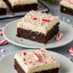 Candy Cane Brownies