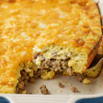 Turkey Sausage Cream Cheese Casserole