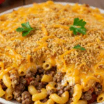 Cheeseburger Casserole