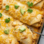 Baked Chicken Chimichangas