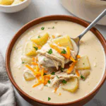 Crockpot Creamy Chicken and Potato Soup