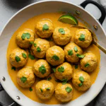 Thai Chicken Meatballs in Coconut Curry