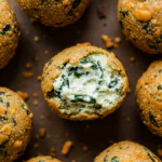 Fried Spinach & Artichoke Dip Balls